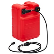 Marine Fuel Tank, 6-Gallon Outboard Marine Portable Fuel Tank with Fuel Line, I-Shaped Handle, Easy to Carry